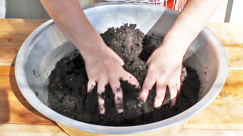 Mix in soil