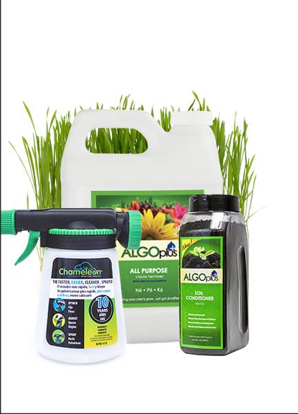 Algoplus Lawn Care Kit for medium lawns!